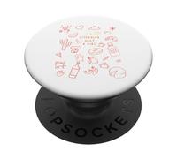 Maglietta con scarabocchi, I'm Literally Just a Girl | 90s Baby PopSockets PopGrip Adesivo