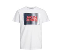 Maglietta con scollo rotondo Jack & Jones Corp Logo Blanc S