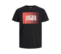 Maglietta con scollo rotondo Jack & Jones Corp Logo Noir XL