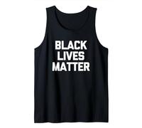Maglietta con scritta "Black Lives Matter" (lingua italiana non garantita) Canotta