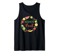 Maglietta con Scritta Blessed be The Fruit Shirt Canotta