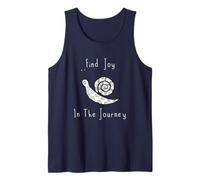 Maglietta con scritta "Find Joy In The Journey" - Happy Zen Buddhism Shirt Canotta