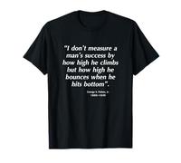 Maglietta con scritta "General George Patton Success Inspiration" Maglietta