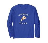Maglietta con Scritta Gluten Free Pizza is Still Pizza Celiac Maglia a Manica