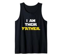 Maglietta con scritta "I Am Their Father", regalo per la festa del papà, per i fan del cinema Canotta
