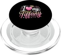 Maglietta con scritta "I Love My Tiffany" PopSockets PopGrip per MagSafe