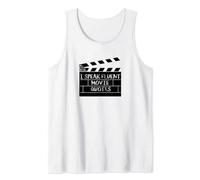 Maglietta con scritta "I Speak Fluent Movie Citazioni Cinema Canotta