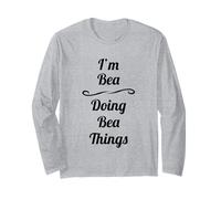 Maglietta con Scritta I'm BEA - Doing BEA Things Maglia a Manica