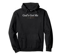 Maglietta con Scritta in Inglese God's Got Me (Lingua Italiana Non Garantita) Felpa con Cappuccio