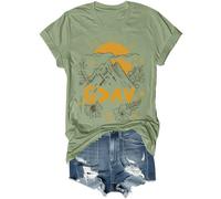 Maglietta con scritta in lingua inglese "God is Greater Than The Highs and Lows", vintage, con versi della Bibbia, per donne e uomini, Verde, XXL