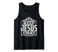 Maglietta con Scritta Jesus Is My King, Camicia di Fede Amore Dio Canotta
