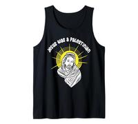Maglietta con scritta "Jesus Was A Palestinian" - Gesù palestinese Canotta