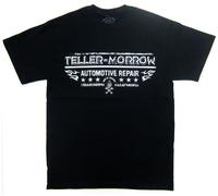 Maglietta con scritta "Laugh Dusk Sons of Anarchy Teller-Morrow" nero Nero xl