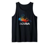 Maglietta con scritta "Love Scuba Diving Diver", regalo per amanti delle immersioni Canotta