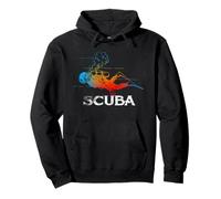 Maglietta con scritta "Love Scuba Diving Diver", regalo per amanti delle immersioni Felpa con Cappuccio