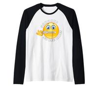 Maglietta con Scritta No One Cares Funny, Shhh No One Cares Maglia con Maniche Raglan