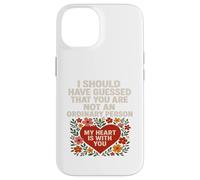 Maglietta con scritta "Not an Ordinary Love Bold Heart", idea regalo. Custodia per iPhone 14