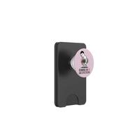 Maglietta con scritta "Running On 1 Percent And Expectations" PopSockets PopWallet per MagSafe