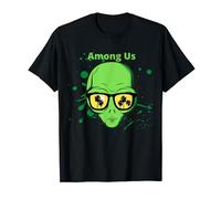 Maglietta con scritta "That Alien Among Us" Maglietta