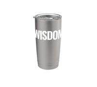 Maglietta con scritta "That Says Wisdom", un design che dice saggezza Bicchiere termico in acciaio inox doppia parete