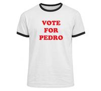 Maglietta con scritta "Vote for Pedro" - Napoleon Dynamite Movie Tee, Nero , M