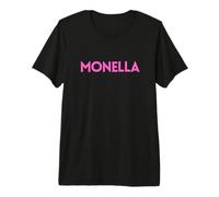 Maglietta con Scritto MONELLA Maglietta Premium