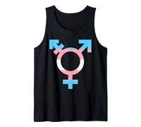 Maglietta con simbolo trans, gay, lesbica, orgoglio bisessuale, bandiera LGBTQ Canotta