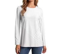 Maglietta con Spalle Imbottite Lunga Integrato Comode Saldo Giacca Barca Offerta Monocolore Geometrica Tailleur Plissettate Lingerie Antisudore Tette Non Svasata Lei Femmine Montagna