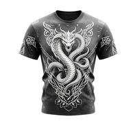 Maglietta con stampe, comode camicie per il tempo libero per adolescenti, top elegante nella vita di tutti i giorni, perfetta per la scuola, avventure all'aria aperta, versatile, combinabile con