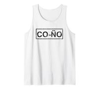 Maglietta Cono Funny Spanish Phrase Slang in Spagnolo Canotta