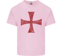 Maglietta Costume Cavaliere Templare Per Bambini Ragazzi E Ragazze