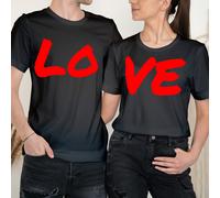 Maglietta Couples Matching Love Hearts Love Valentine's Day Love Goals...