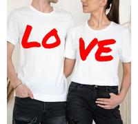 Maglietta Couples Matching Love Hearts Love Valentine's Day Love Goals...