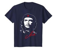 Maglietta Cubana Che Guevara Rebel Guerrilla Revolution Maglietta, Bambini, Navy, 12 Anni
