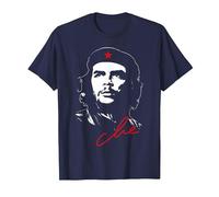 Maglietta Cubana Che Guevara Rebel Guerrilla Revolution Maglietta, Uomo, Navy, 4XL