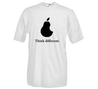 Maglietta D37 Noapple Apple Steve Job Ironic T-shirt Iphone