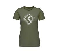 Maglietta da arrampicata da donna Black Diamond Chalked Up 2.0 Short Sleeve Tee (Tundra) M