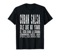 Maglietta da ballo latino salsa cubana I Salsa abiti da ballo Maglietta
