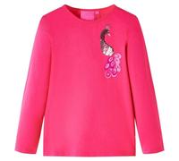 Maglietta da Bambina a Maniche Lunghe Fucsia 92