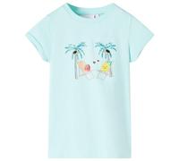 Maglietta da Bambina Acqua Chiaro 116