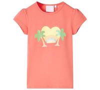 Maglietta da Bambina Corallo 116