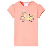 Maglietta da Bambina Corallo Neon 128