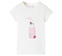 Maglietta da Bambina Ecru 104