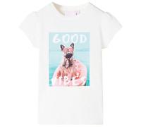 Maglietta da Bambina Ecru 140