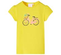 Maglietta da Bambina Gialla 104