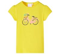 Maglietta da Bambina Gialla 116