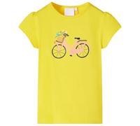 Maglietta da Bambina Gialla 128