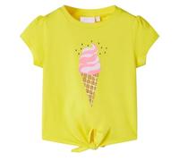 Maglietta da Bambina Gialla 92