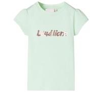 Maglietta da Bambina Maniche Aletta Verde Tenue 116