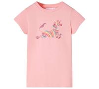 vidaXL Maglietta da bambina Rosa 116